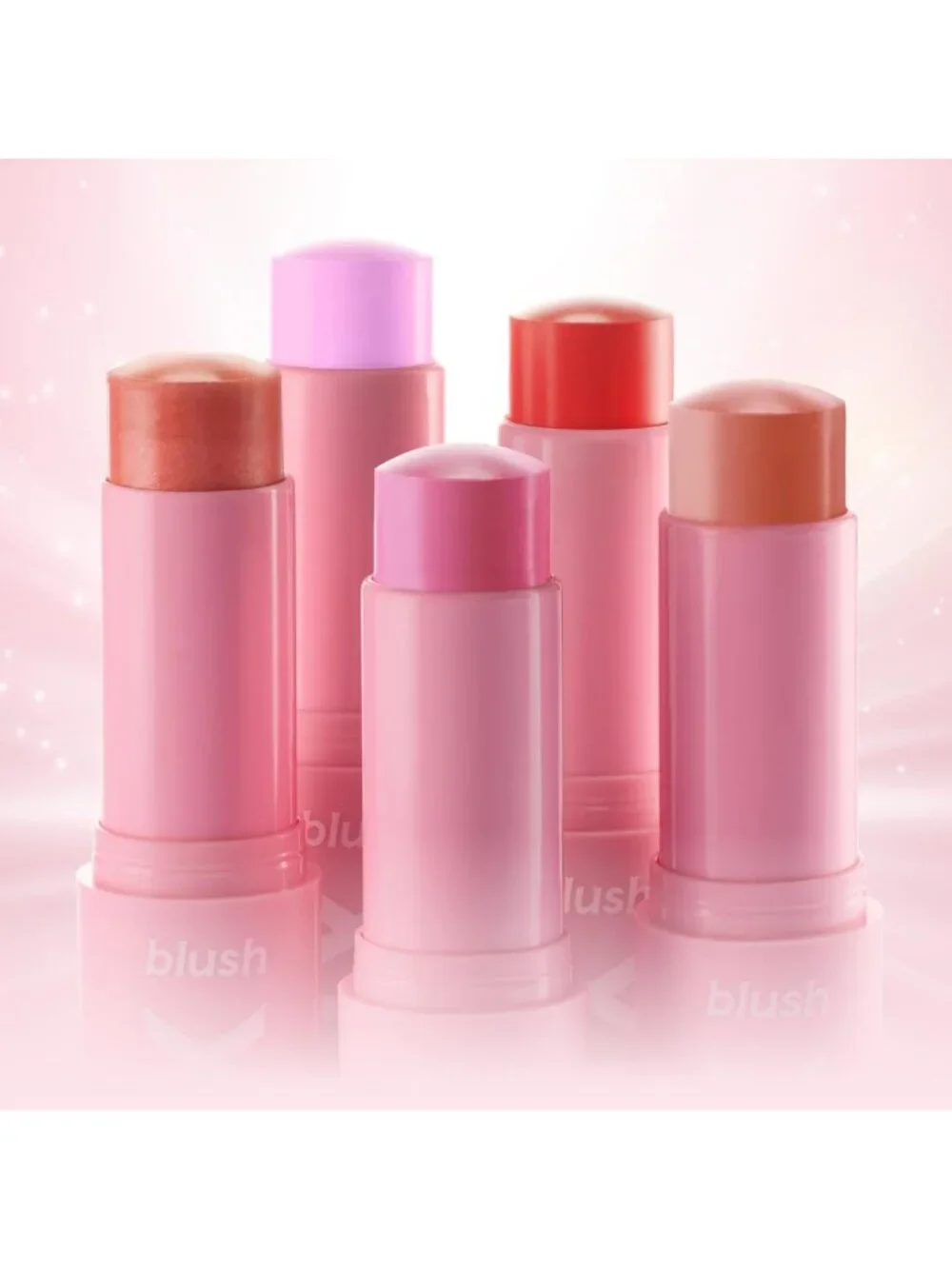 Cream Blush Stick - Dewy, Hydrating Finish - Buildable & Blendable Vegan Makeup